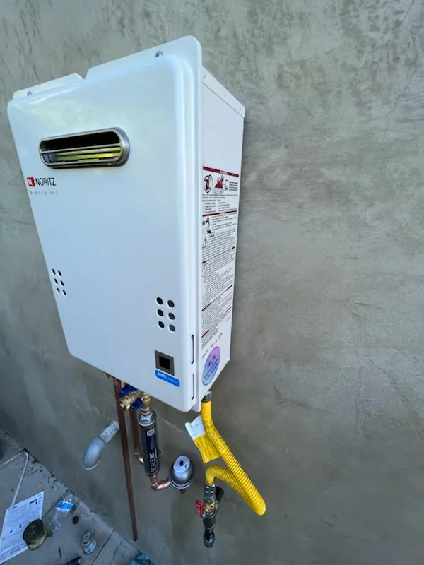 Tankless water heater installation for Margate homes